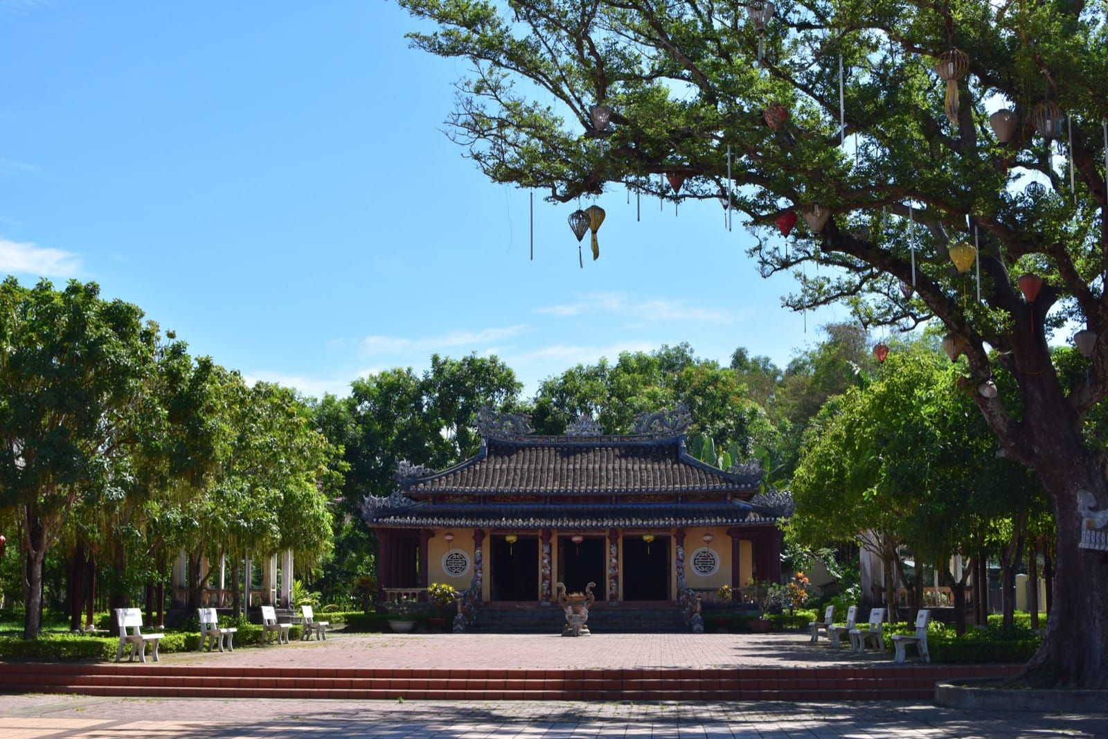 Điện chính ở Khổng Miếu, Tam Kỳ