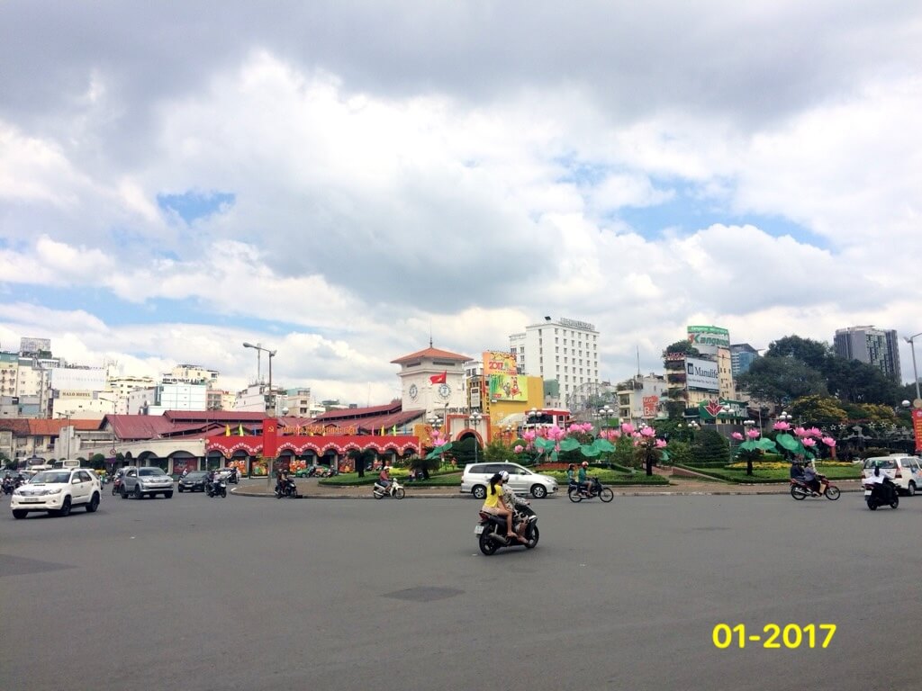 Chợ Bến Thành 2017