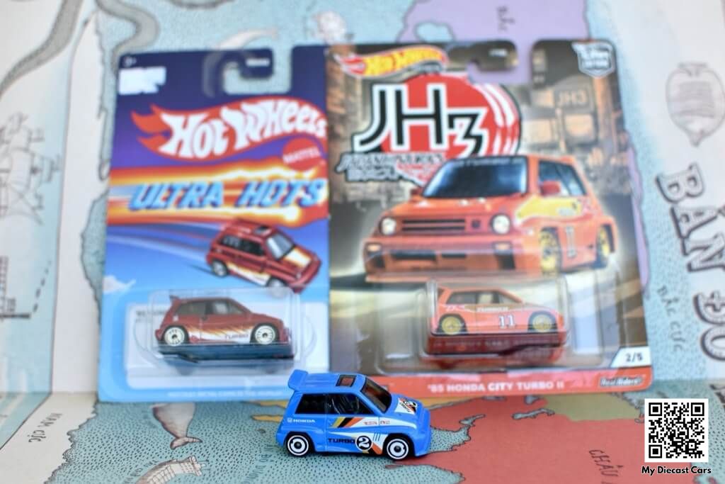 Ba dòng xe khác nhau của cùng mẫu xe Honda City Turbo II